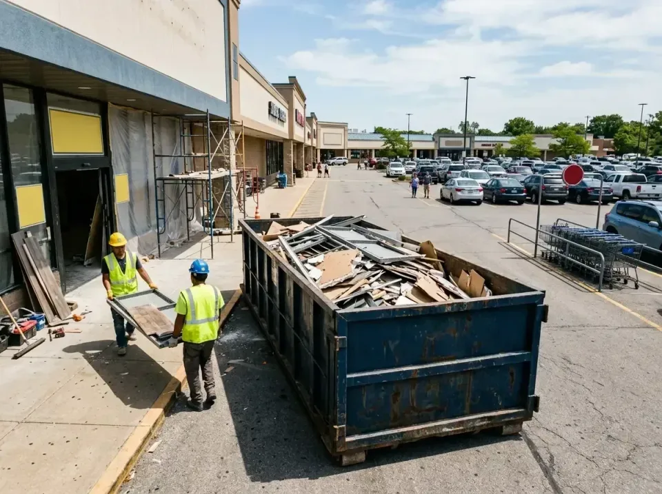 retail-store-renovation-debris-003 — frequently asked questions, Roll-off Dumpster Rentals in Saco, ME